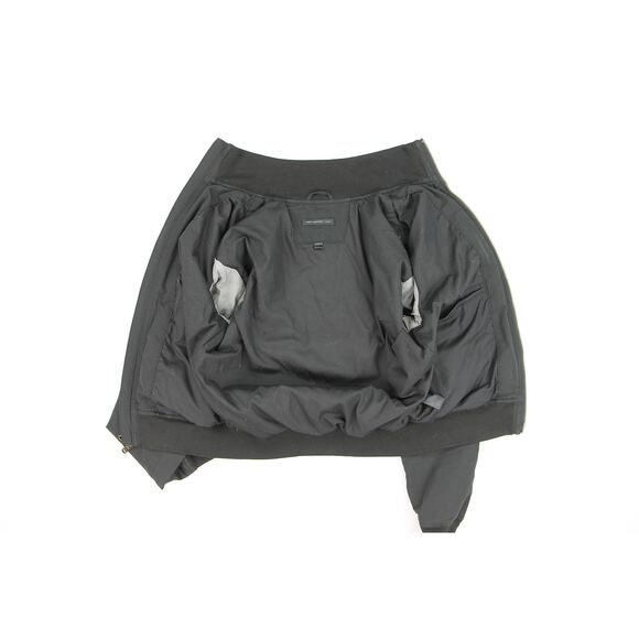 John Varvatos Star USA Black Bomber Jacket Size S - Picture 3 of 5